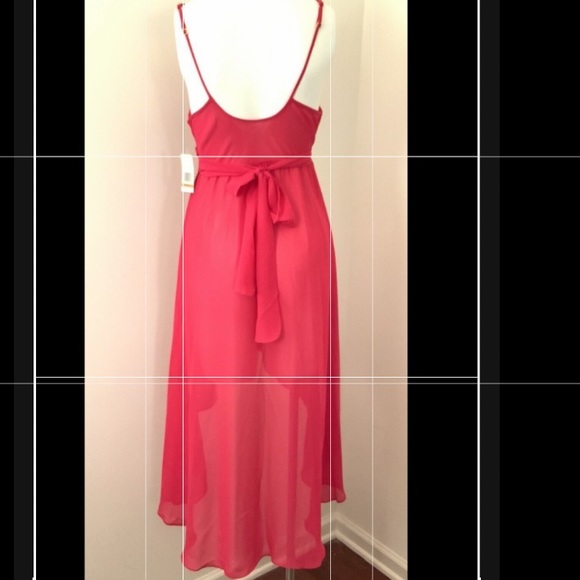 Flora Nikrooz Women’s Size S Crimson Red Long Empire Waist Nightgown - Picture 3 of 9